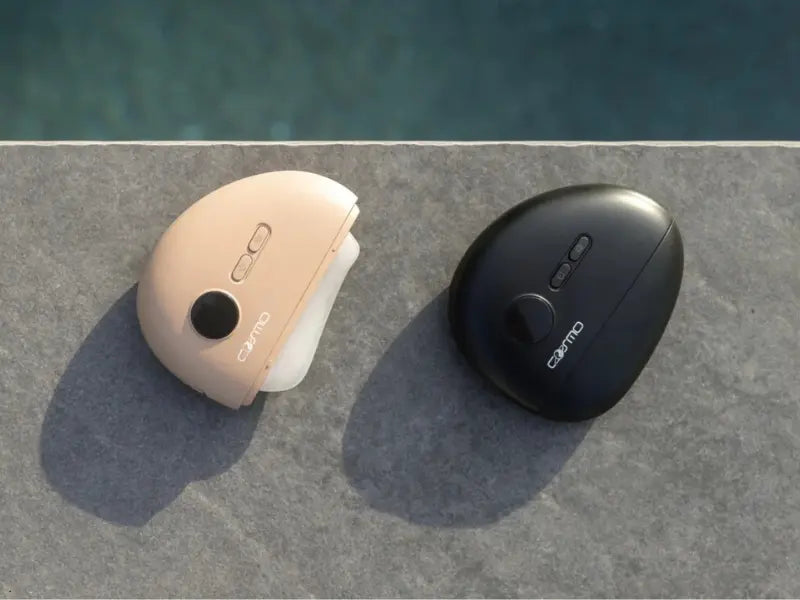 Myofascial self-care tools placed poolside for relaxation and muscle recovery.
